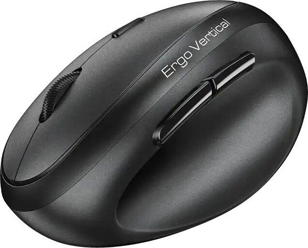 Вертикальная мышь Genius Ergo 8350S (темно-серый)