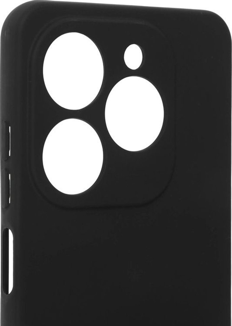 Чехол для телефона BoraSCO Silicone Case для Tecno Spark Go 2024 72719 (черный)
