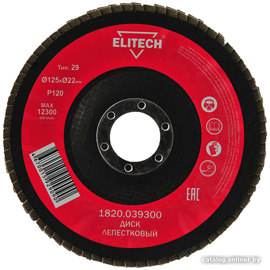Шлифовальный круг ELITECH 1820.039300 Шлифовальный круг ELITECH 1820.039300