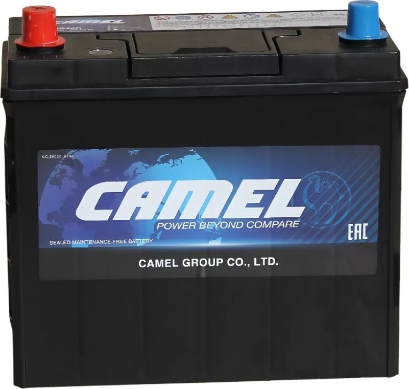 Автомобильный аккумулятор Camel Asia 60B24R L+ рус (48 А·ч)