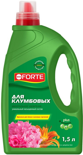 Удобрение Bona Forte Для клумбовых белых и розовых гортензий BF21040091 1.5 л