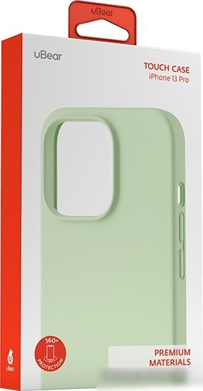 Чехол для телефона uBear Touch Case для iPhone 13 Pro (светло-зеленый)