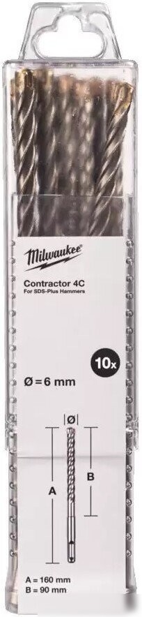 Набор буров Milwaukee 4932498870