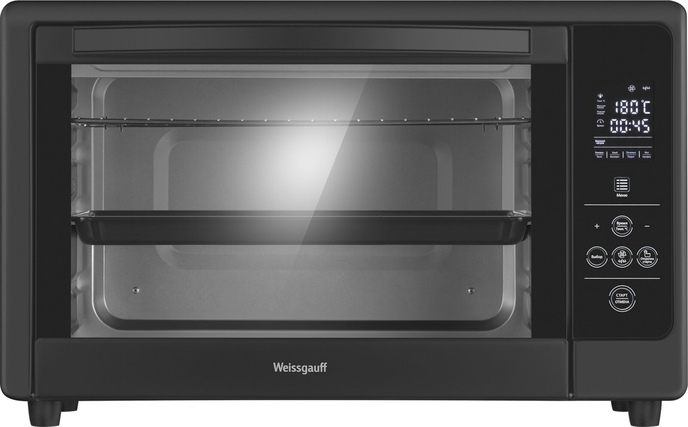 Мини-печь Weissgauff WMR 48 Touch Black