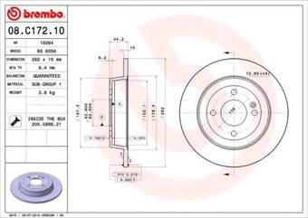 Brembo 08C17210
