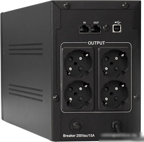 Источник бесперебойного питания ExeGate LLB-2200.LCD.AVR.EURO.RJ.USB EP285531RUS