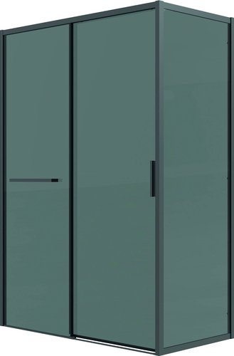 Душевой уголок Grossman Style 100x100x195 120.K33.05.1010.21.10 (черный матовый/стекло тонированное)
