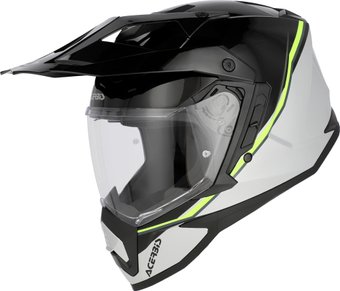 Мотошлем Acerbis Assault Graphic 0026652.457.062 (S, черный/флуоресцентный желтый)