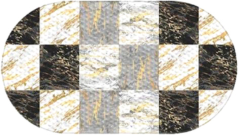 Коврик на присосках Амит Gold Marble DF-270 68x38
