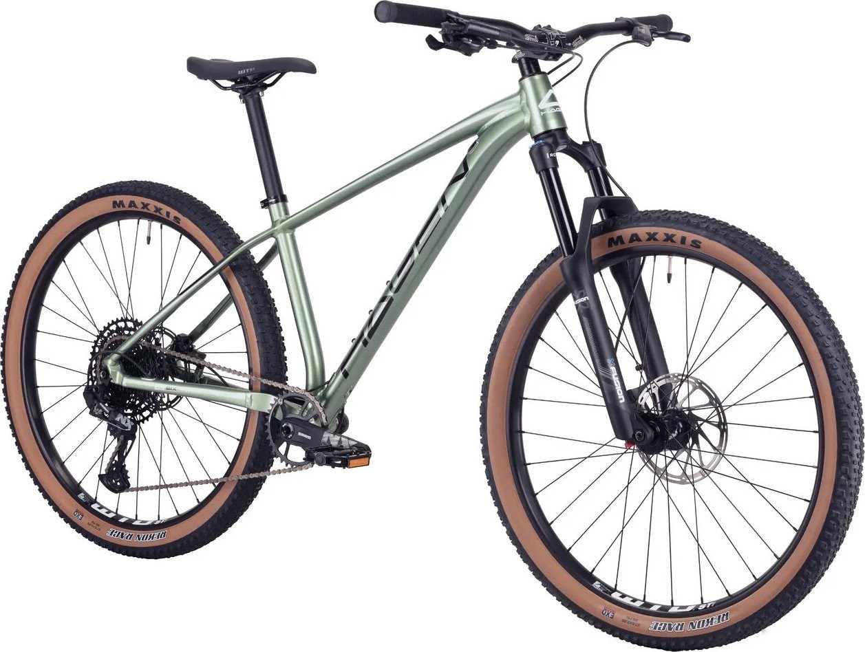 Велосипед Hagen 6.12 S/M 2025 (зеленый металлик)