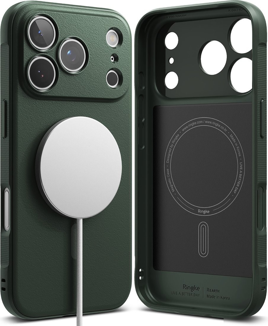 Чехол для телефона Ringke Onyx Magnetic для iPhone 17 Pro Max (Dark Green)