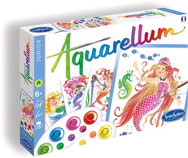 Набор для рисования SentoSphere Aquarellum Русалка 664