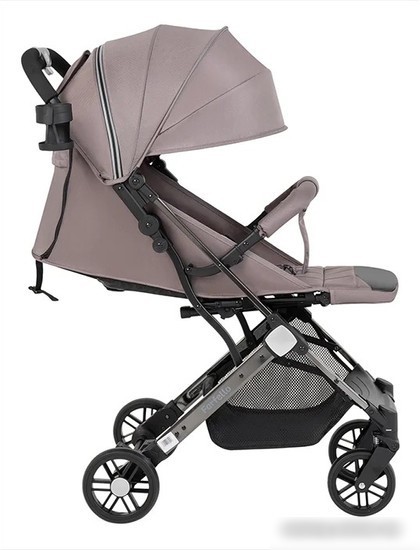 Коляска прогулочная «книга» Farfello Comfy Go Comfort CG-302 (серый/черный хром)