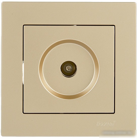 Розетка телевизионная Lezard Vesna 742-3688-130