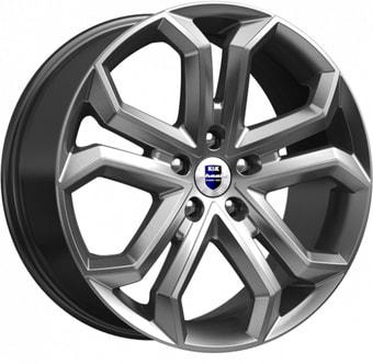 Литые диски K&K Пандора 19x8.5" 5x112мм DIA 66.6мм ET 60мм Дарк платинум