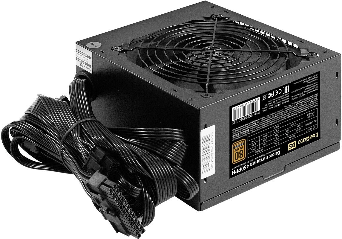 Блок питания ExeGate 450PPH 80 Plus EX298359RUS