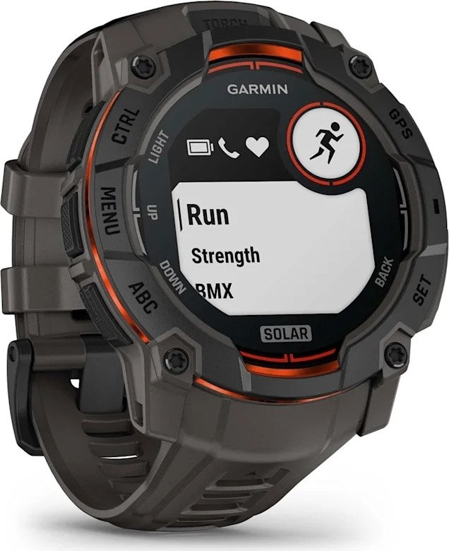 Умные часы Garmin Instinct 3 Solar 50 мм (черный)