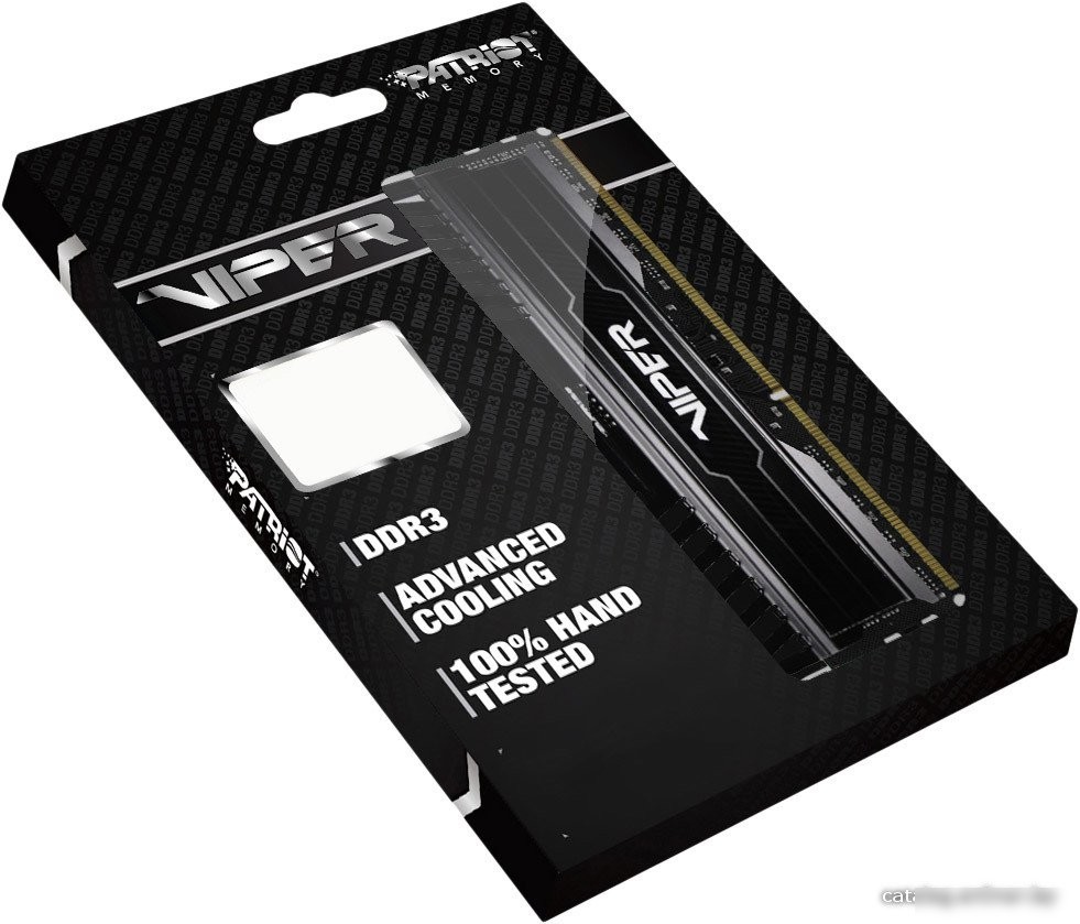 Оперативная память Patriot Viper 3 Black Mamba 8GB DDR3 PC3-12800 (PV38G160C0)