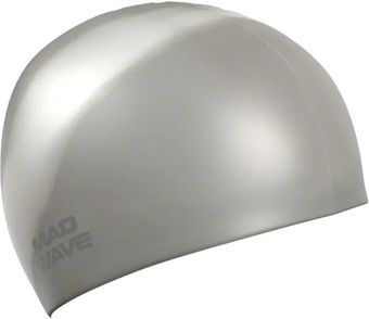Шапочка для плавания Mad Wave Multi Adult (серый)