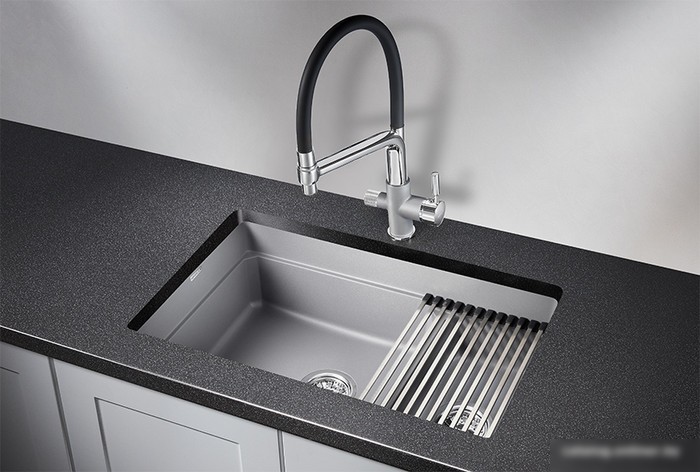 Кухонная мойка Granula KS-7304 (алюминиум)