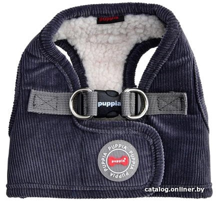 Шлейка Puppia Classy PARD-HB1585-DG-S (серый)