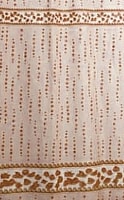 Шторка-занавеска для ванны Miranda Drops Beige