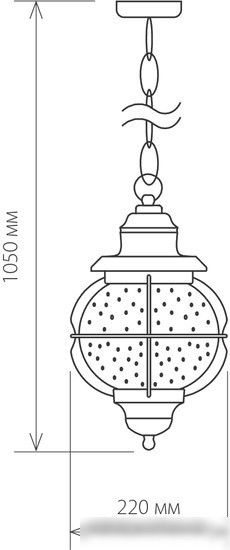 Уличный фонарь Elektrostandard Regul H GLXT-1475H (черная медь)