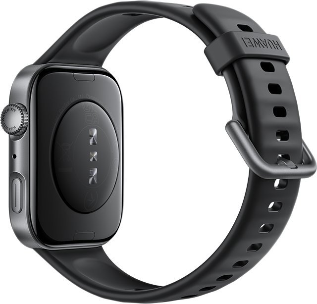 Умные часы Huawei Watch FIT 4 (черный, с черным силиконовым ремешком, международная версия)