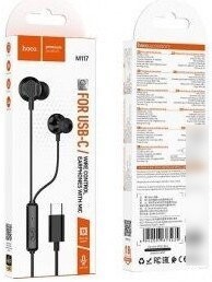 Наушники Hoco M117 USB Type-C (черный)