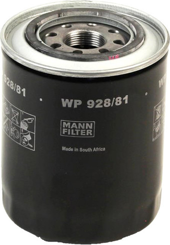 Масляный фильтр MANN-filter WP928/81