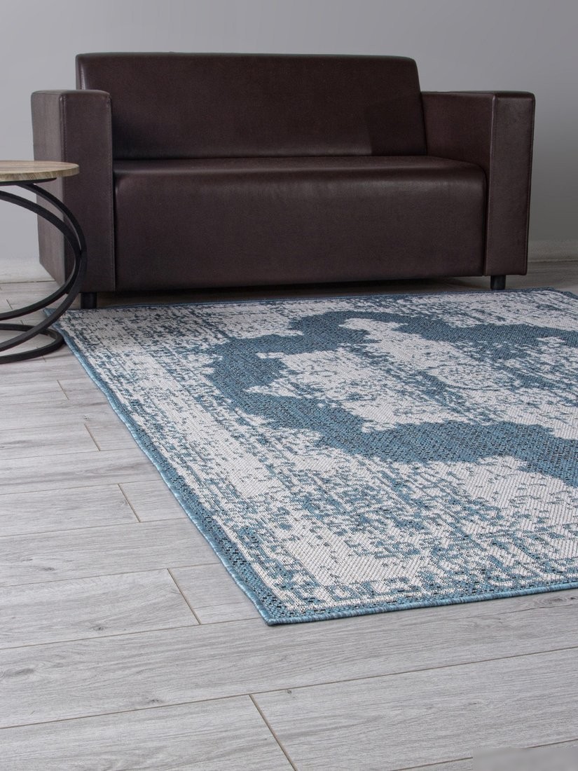 Циновка Merinos Kair S129-STAN-BLUE (1х2)