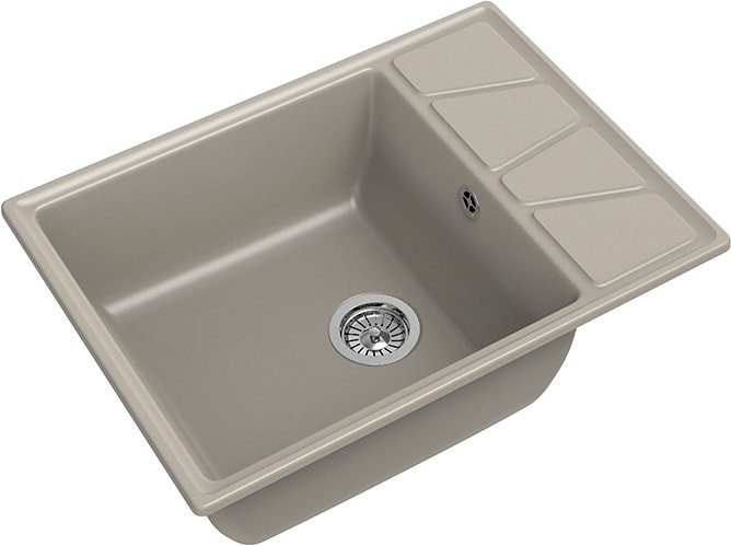 Кухонная мойка GranFest GF-V-680L (топаз)