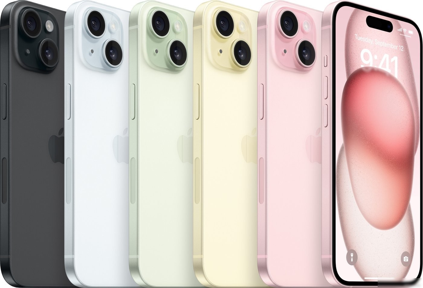 Телефон Apple iPhone 15 Plus 128GB (розовый)