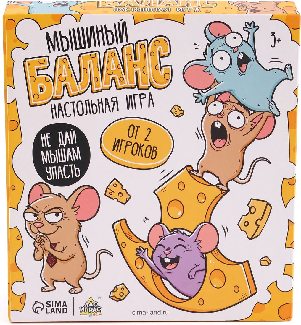 Настольная игра Лас Играс Мышиный баланс 10963441