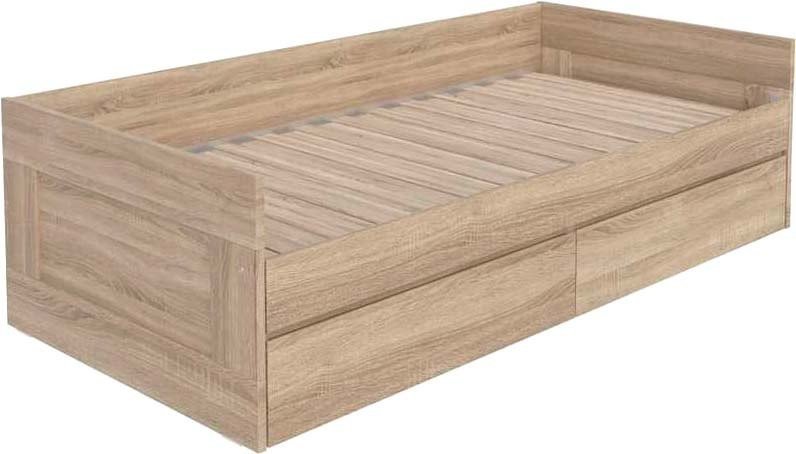 Кровать-тахта Mio Tesoro Сириус раздвижная 90x200 2.02.08.450.3 (дуб сонома)