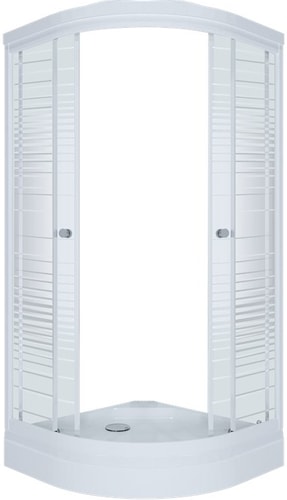 Душевой уголок Triton Стандарт А 90x90 (полосы)