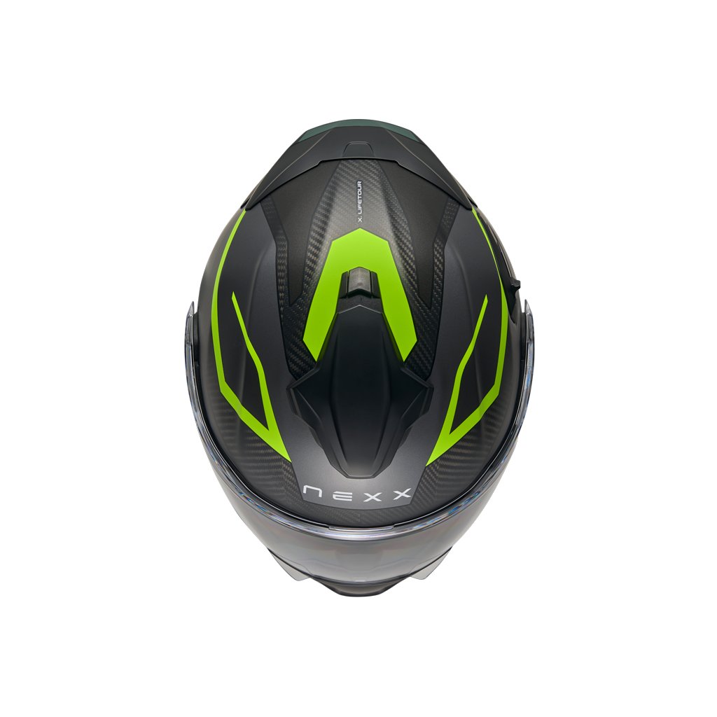 Мотошлем Nexx Helmets X.Lifetour Pro Mile (L, серый/неон)
