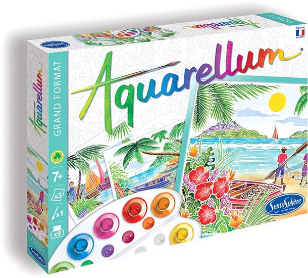 Набор для рисования SentoSphere Aquarellum Пегасы 6320