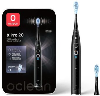 Электрическая зубная щетка Oclean X Pro 20 (черный)