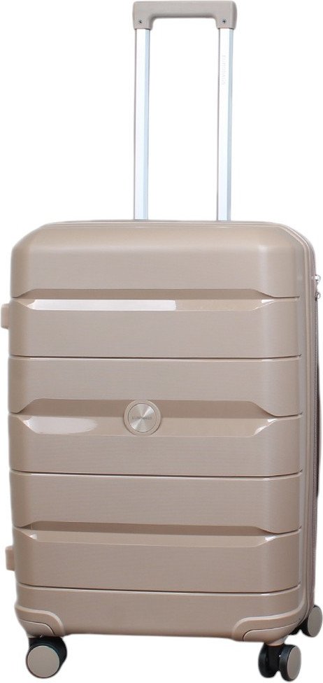 Чемодан-спиннер Eurobags PP-N95 (М, бежевый)