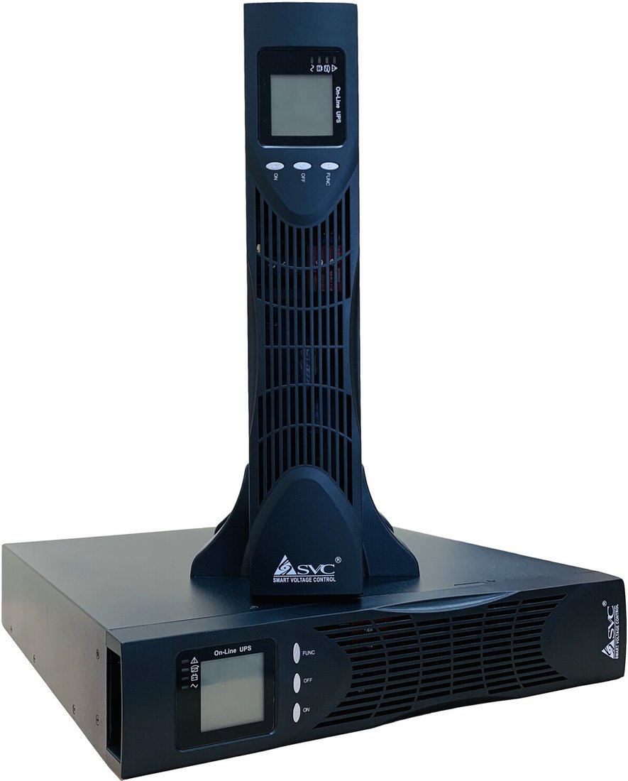 Источник бесперебойного питания SVC TRX11-2KL-LCD/CS09C13