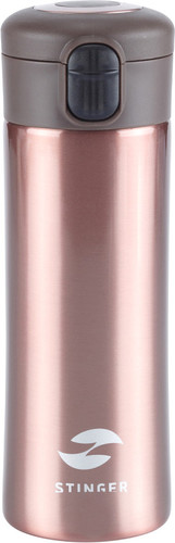 Термокружка Stinger HW-350-34-7612 0.35л (розовое золото глянцевый)
