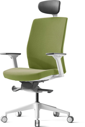 Кресло Bestuhl J2 White Pl с подголовником (зеленый)