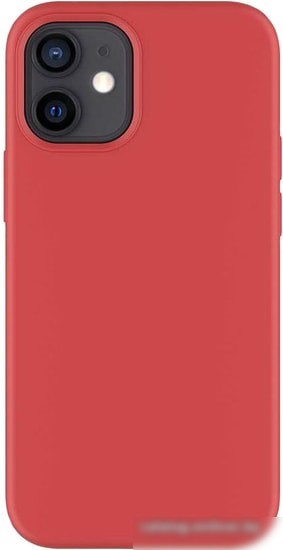 Чехол Deppa Gel Color для Apple iPhone 12 mini (красный)