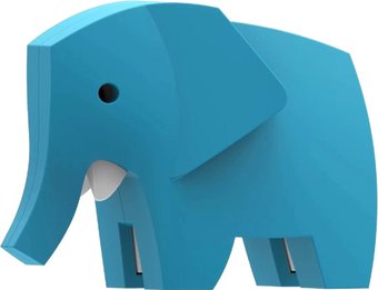 Магнитный конструктор Halftoys Animal Слон HAS004