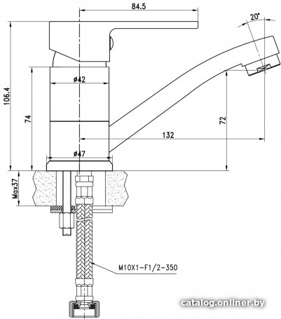 Смеситель Lemark LM1507C