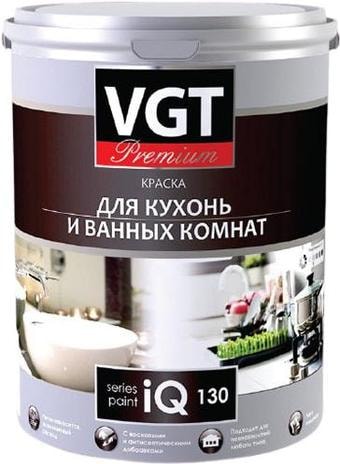 Краска VGT Premium для кухни и ванной комнаты IQ130 База А 2 л (белый)