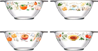 Набор бульонниц Luminarc Вкусный супчик Q5158 (4 шт)