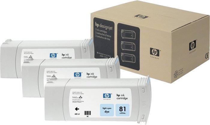 Картридж HP 81 (C5070A) 3 шт