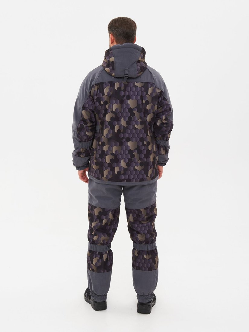 Костюм Huntsman Горка Люкс -15°C Серый/001 Исландия/Alova (р.60-62/170-176)
